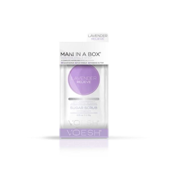 VOESH Mani in a Box Waterless. Lavendel (3 step)