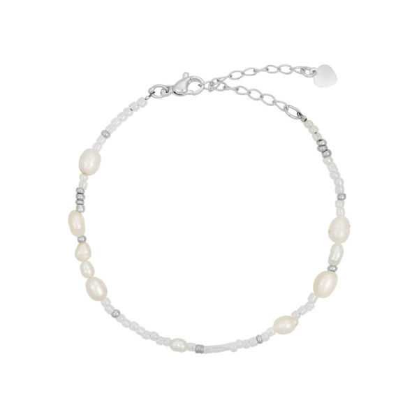 Belinda Bracelet, Natural-Silver