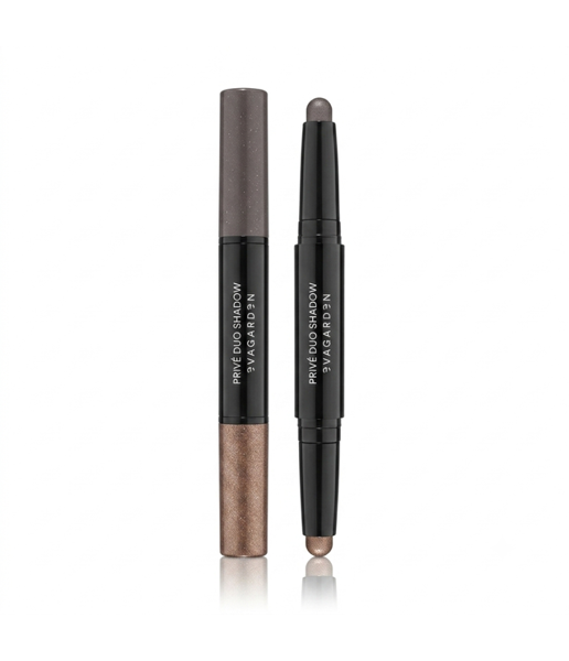 Privé Duo Eyeshadow 400. Turtledove + Frosted Nut