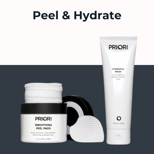 Peel & Hydrate. Gratis Hydrofill Mask