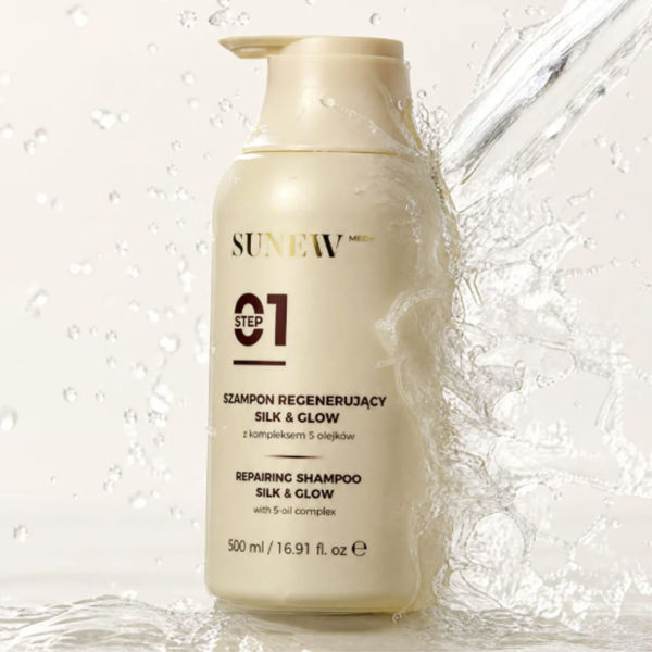 SUNEW Repairing Shampoo Silk and Shampoo, 500 ml